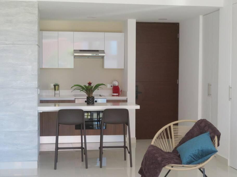 Elegant Apartment Well Located In The Hotel Zone Of 칸쿤 외부 사진