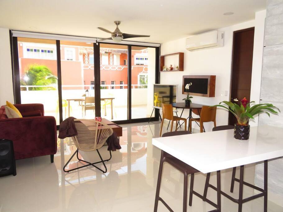 Elegant Apartment Well Located In The Hotel Zone Of 칸쿤 외부 사진