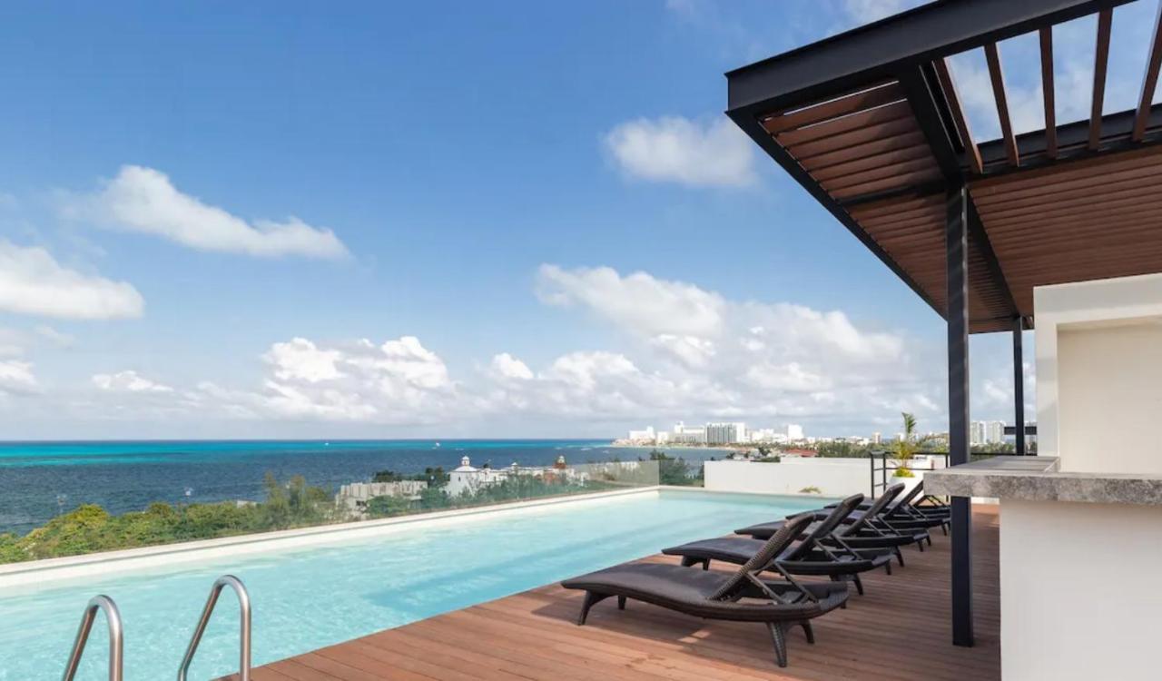 Elegant Apartment Well Located In The Hotel Zone Of 칸쿤 외부 사진